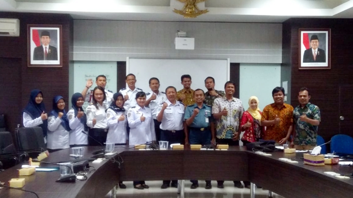 Poltekpel Surabaya Terima Kunjungan Dari Yayasan Pendiri Sekolah Pelayaran Di Bangkalan