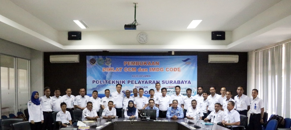 Kru PT. ASDP Indonesia Ferry Ikuti Diklat CCM Dan IMDG CODE di POLTEKPEL Surabaya