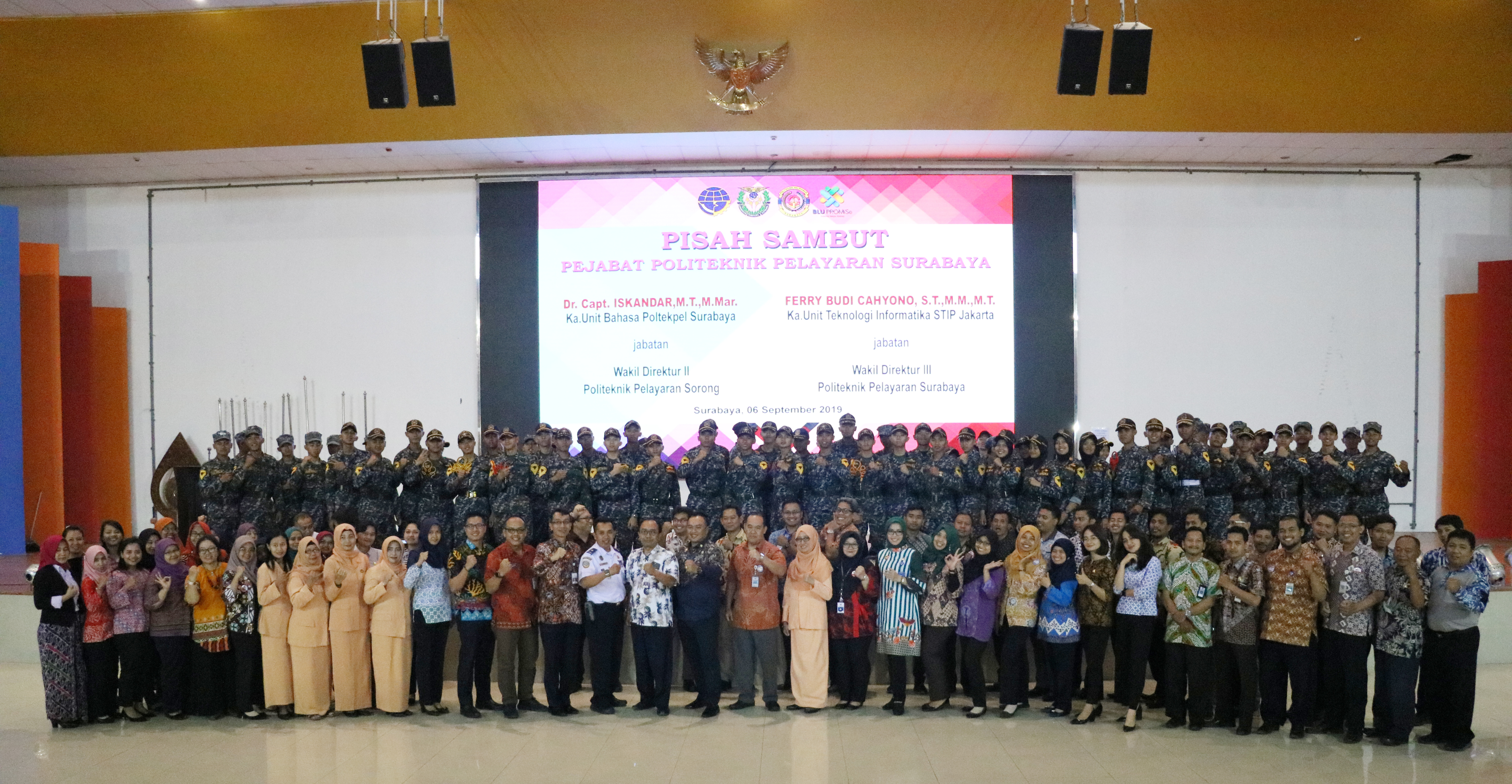 Pisah Sambut Pejabat Fungsional POLTEKPEL Surabaya Tahun 2019