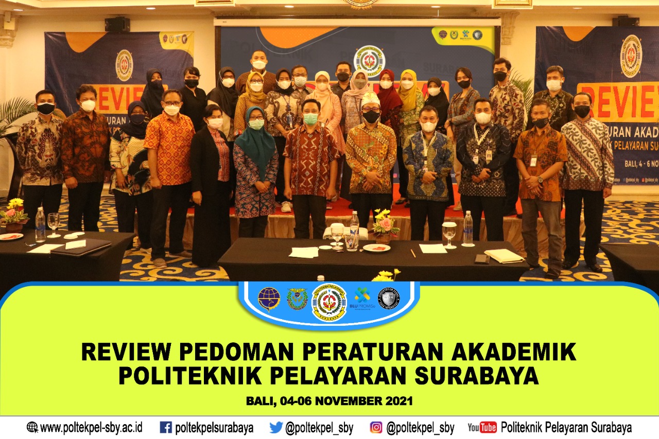 Politeknik Pelayaran Surabaya menggelar kegiatan Review Pedoman Peraturan Akademik