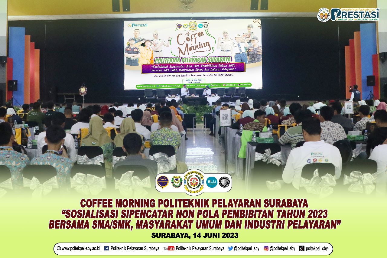 Coffee Morning: Sosialisasi Sipencatar Jalur Non Polbit Poltekpel Surabaya
